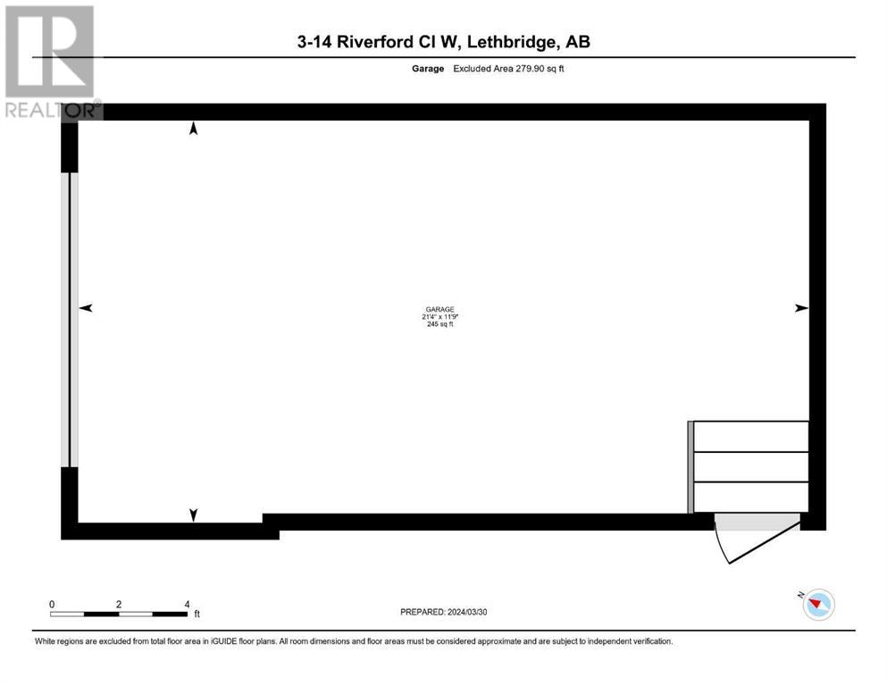 3, 14 Riverford Close W, Lethbridge, Alberta  T1K 8K8 - Photo 24 - A2061856