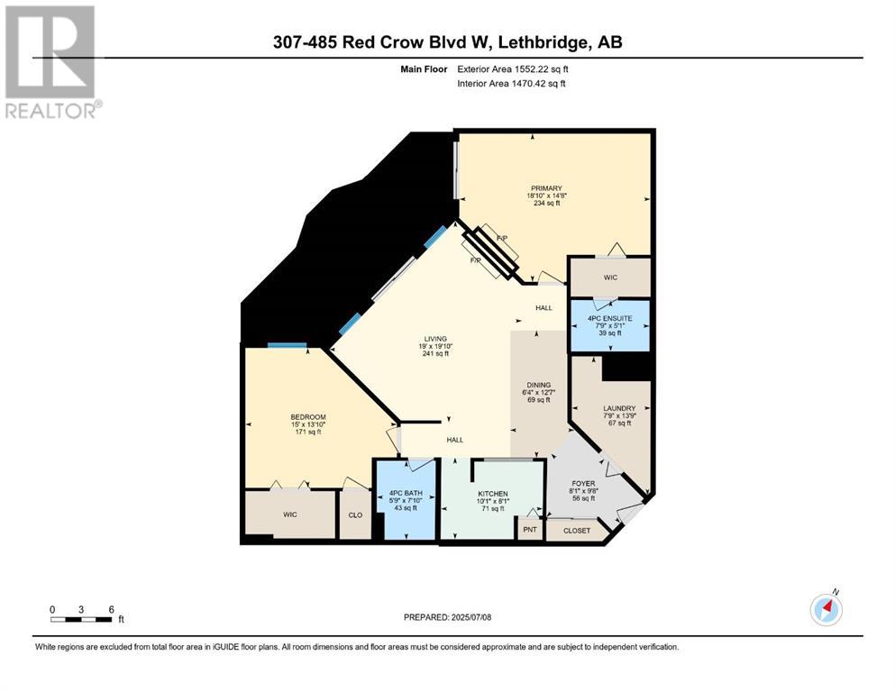 307, 485 Red Crow Boulevard W, Lethbridge, Alberta  T1K 7G6 - Photo 39 - A2237929