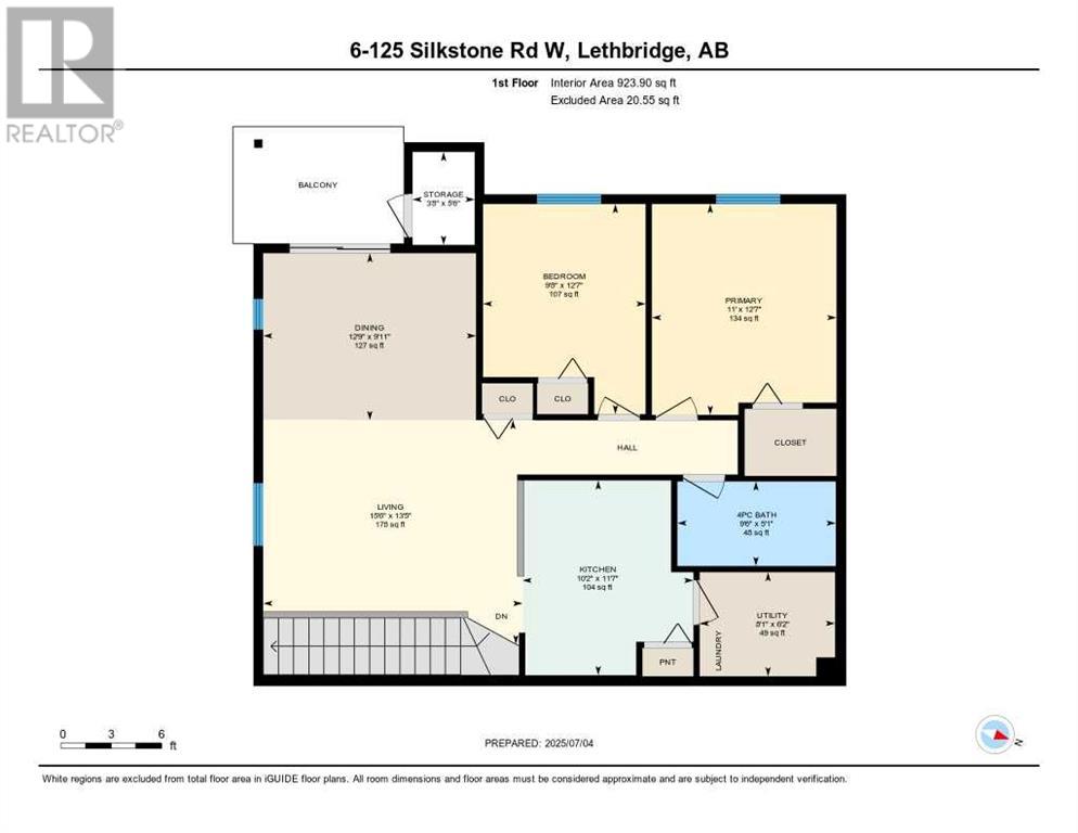 6, 125 Silkstone Road W, Lethbridge, Alberta  T1J 3A8 - Photo 30 - A2232554