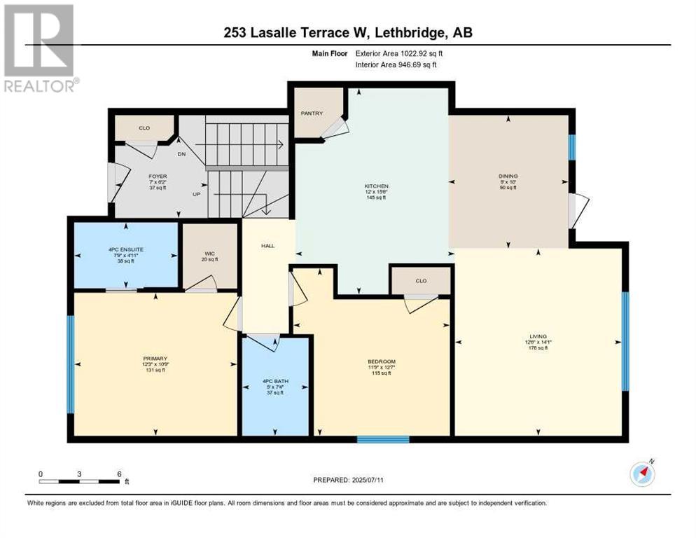 253 Lasalle Terrace W, Lethbridge, Alberta  T1J 5G9 - Photo 37 - A2239163