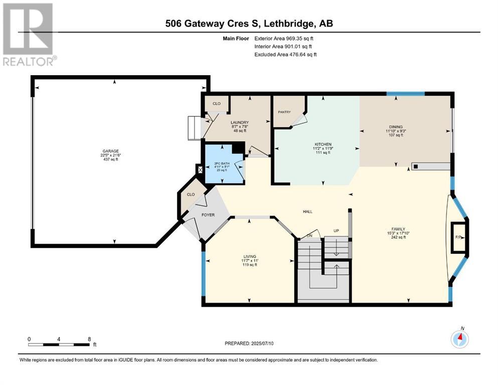 506 Gateway Crescent S, Lethbridge, Alberta  T1K 5C3 - Photo 46 - A2237864