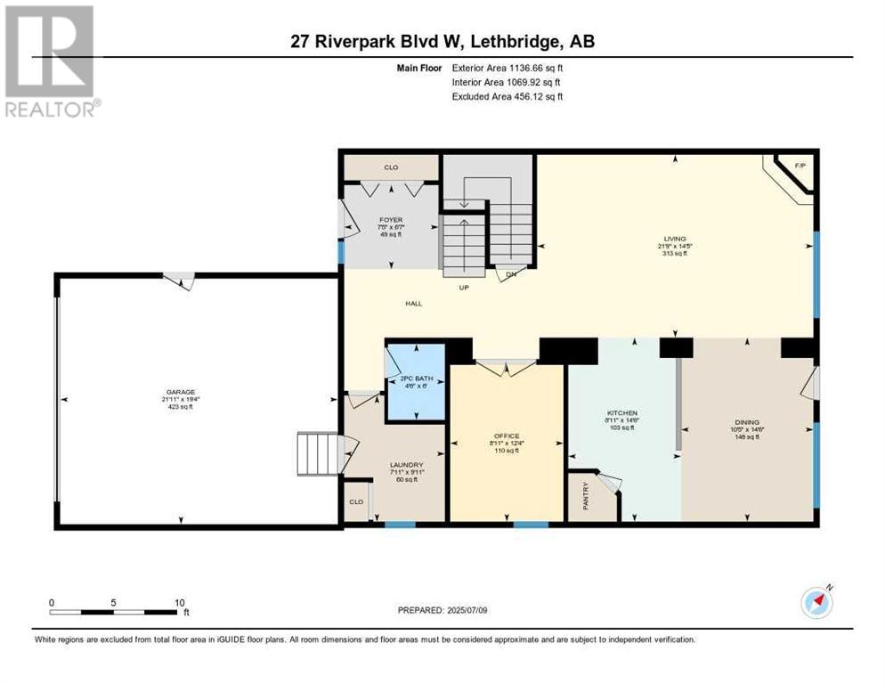 27 Riverpark Boulevard W, Lethbridge, Alberta  T1K 7S7 - Photo 27 - A2238061