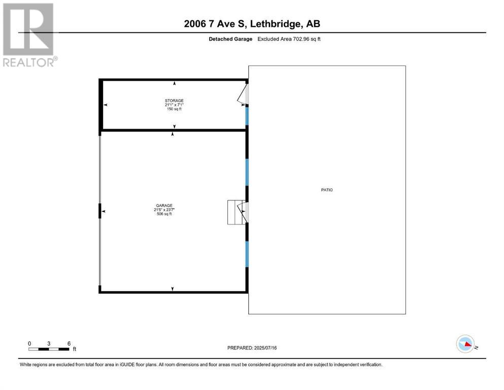 2006 7 Avenue S, Lethbridge, Alberta  T1J 1M6 - Photo 39 - A2240377