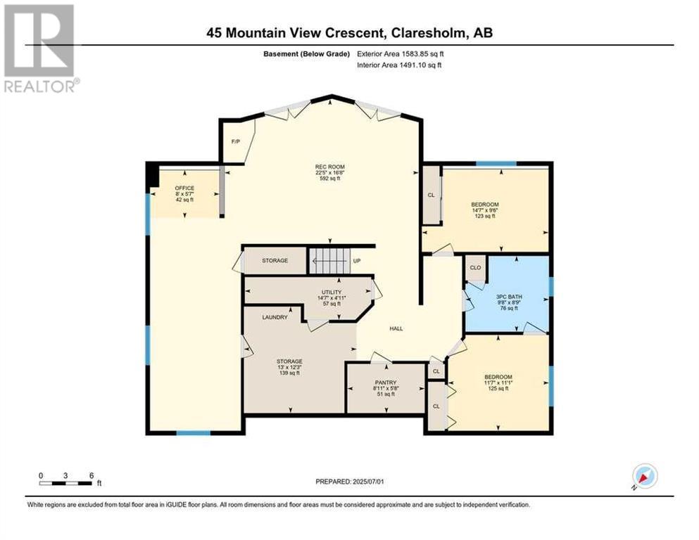 45 Mountainview Crescent, Claresholm, Alberta  T0L 0T0 - Photo 46 - A2236076