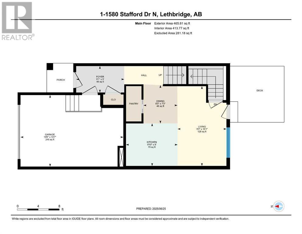 1, 1580 Stafford Drive N, Lethbridge, Alberta  T1H 7G8 - Photo 46 - A2234508