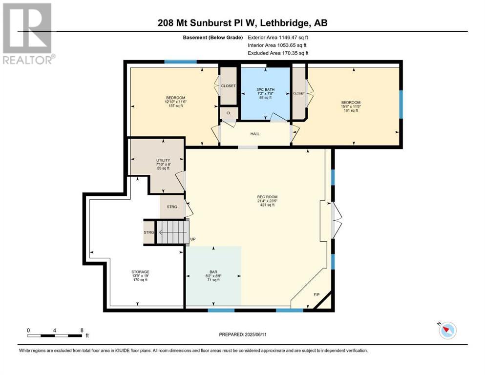 208 Mt Sunburst Place W, Lethbridge, Alberta  T1K 2S3 - Photo 49 - A2230437