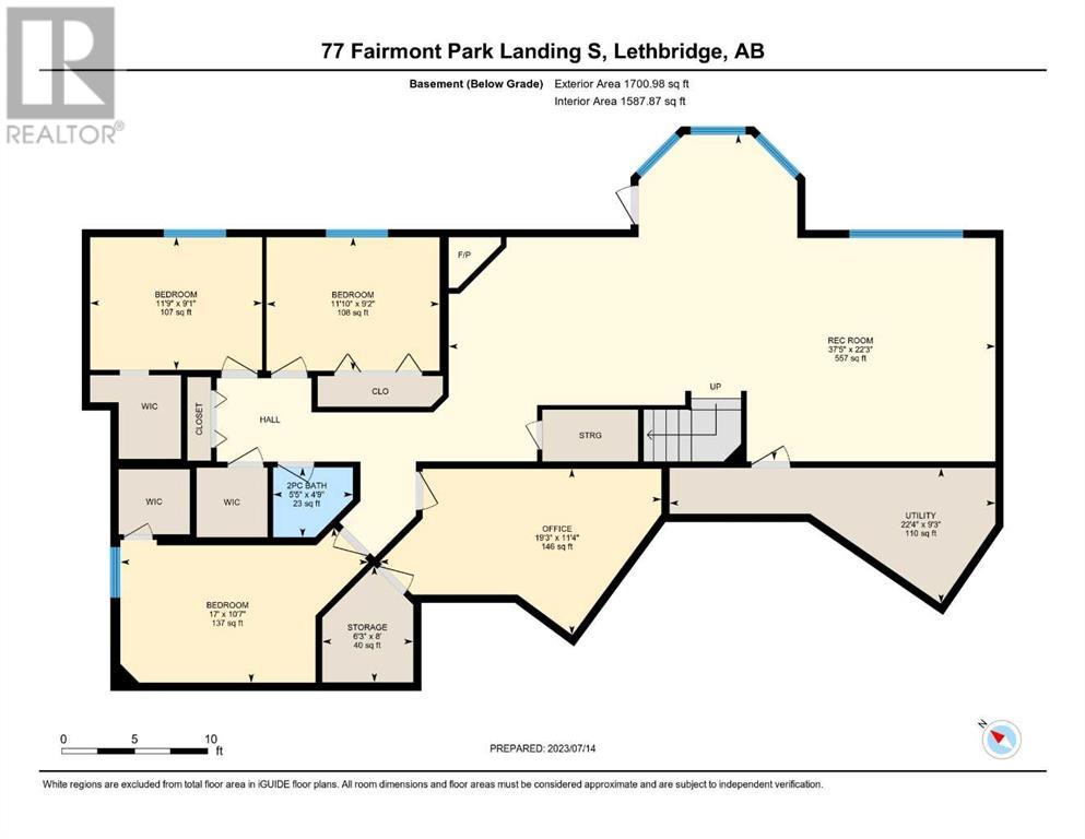 77 Fairmont Park Landing S, Lethbridge, Alberta  T1K 7L1 - Photo 49 - A2233414