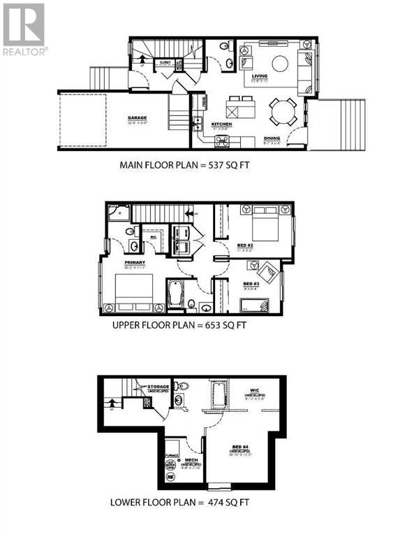 685 Blackwolf Boulevard N, Lethbridge, Alberta  T1H 7H7 - Photo 5 - A2211294