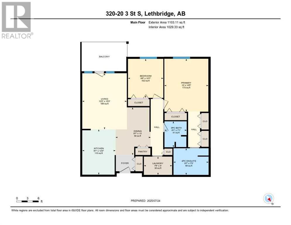 320, 20 3 Street S, Lethbridge, Alberta  T1J 4P1 - Photo 36 - A2241477